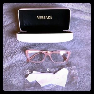 Versace glasses.